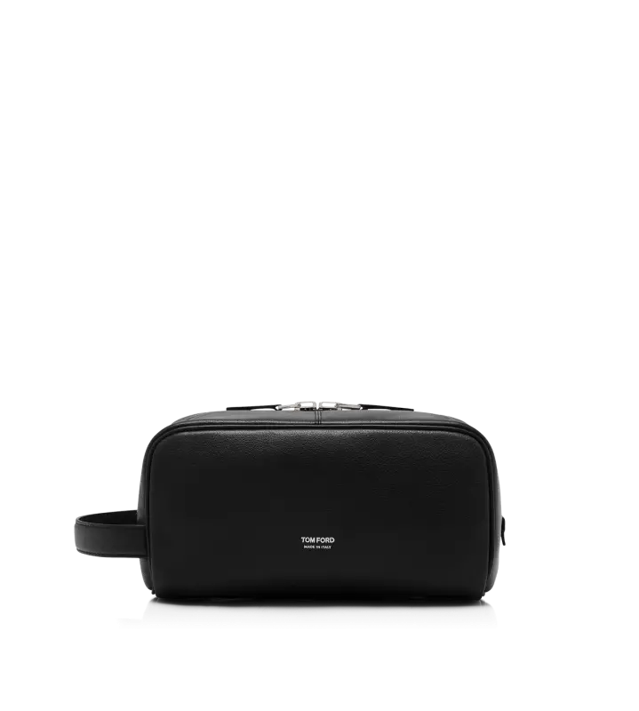 SUPPLE GRAIN LEATHER CLASSIC VANITY CASE BLACK online